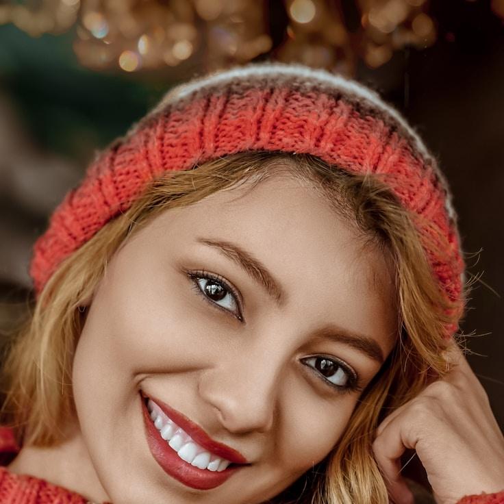 Avery Chen, Lead Design Curator at Terrano Vatrix, reviewing corporate floral arrangements